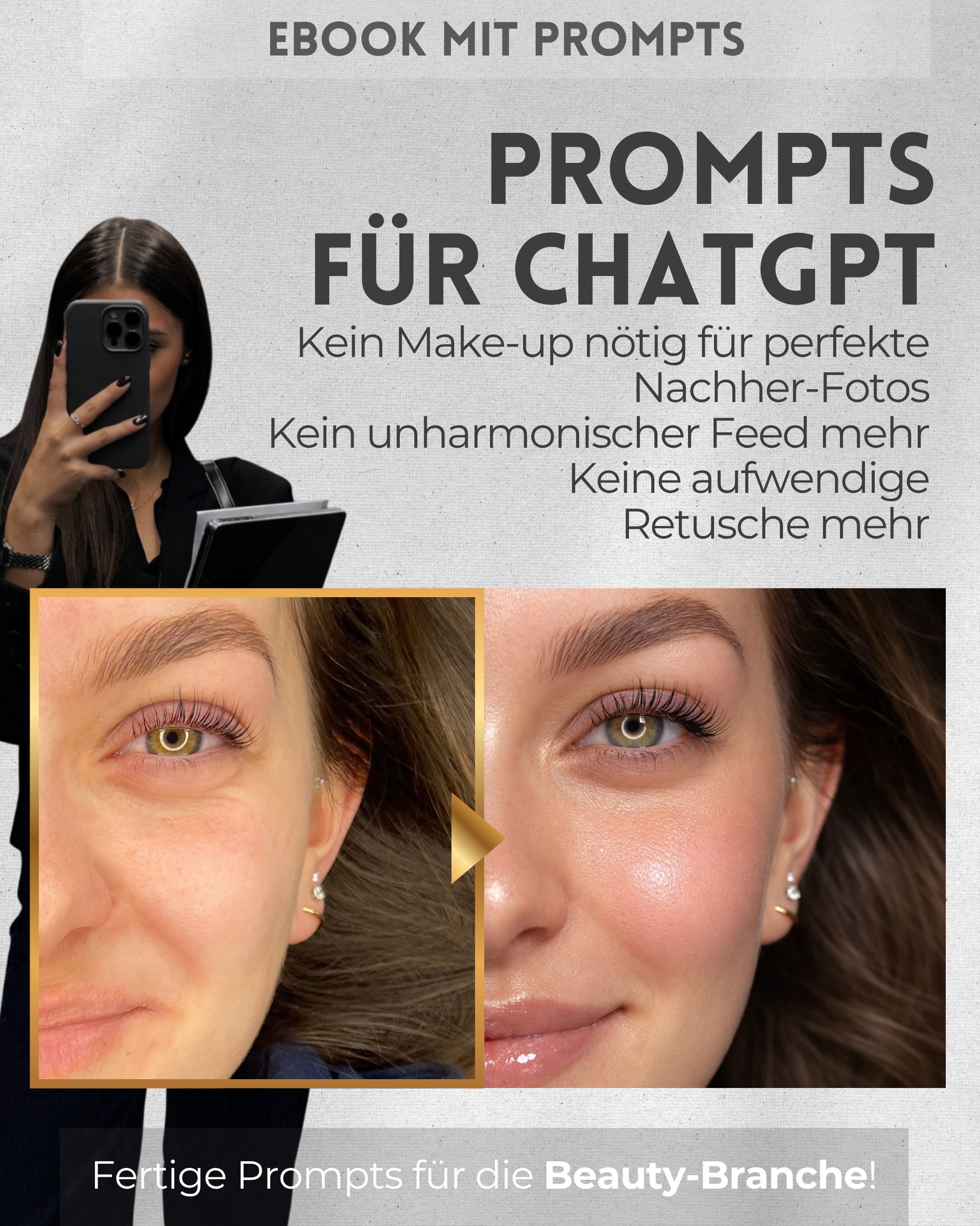 E-Book mit Premium-Prompts für die Beauty-Branche